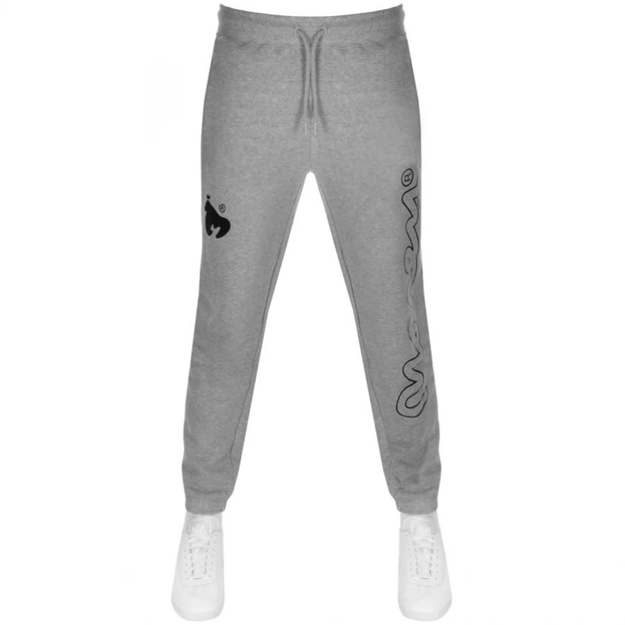 Alternative Image for ProductMoney Crew Neck Logo Tracksuit Grey3